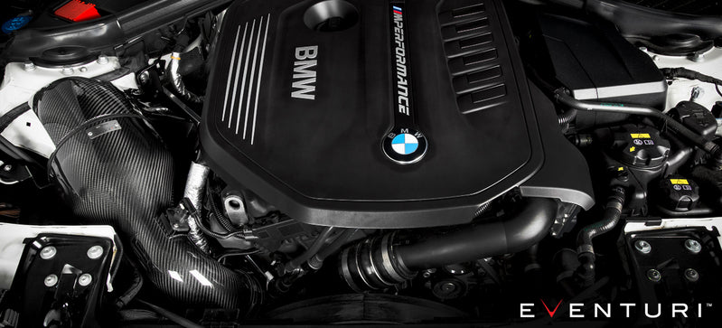 EVENTURI BMW B58 M140I, M240I, M340I BLACK CARBON INTAKE