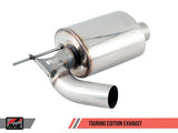 AWE TOURING EDITION AXLE-BACK EXHAUST FOR BMW F22 M235I / M240I - CHROME SILVER TIPS (90MM)