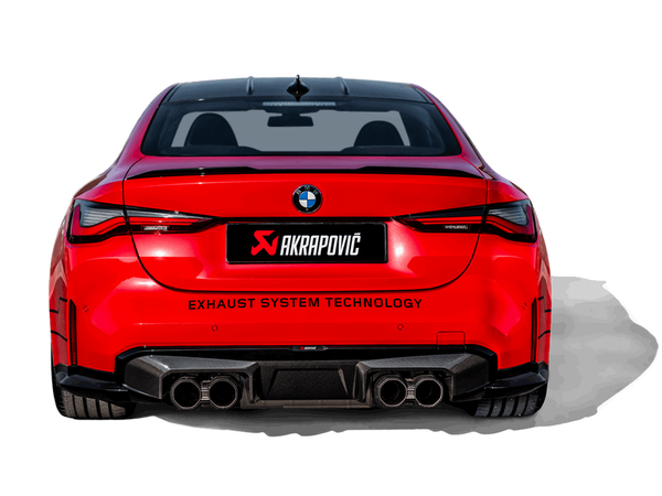 AKRAPOVIC - BMW G8X M3/M4 DIFFUSER GLOSS BLACK