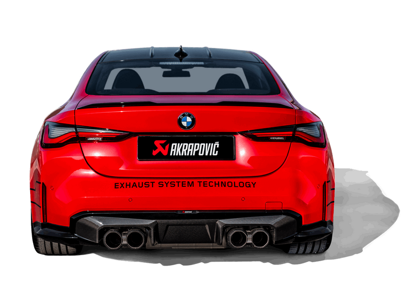 AKRAPOVIC - BMW G8X M3/M4 DIFFUSER GLOSS BLACK