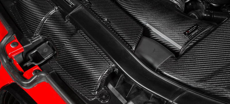 EVENTURI BMW E9X M3 BLACK CARBON DUCTS