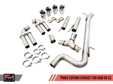 AWE TRACK EDITION EXHAUST FOR AUDI 8V S3 - 102MM WITH VALVE SIMULATORS