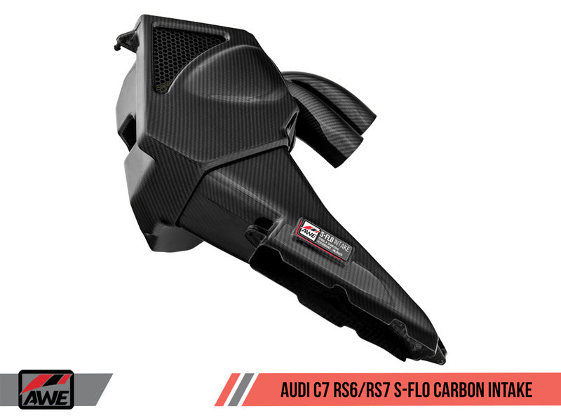 AWE S-FLO CARBON INTAKE FOR AUDI C7 RS 6 / RS 7 4.0T - CARB EO #D-832