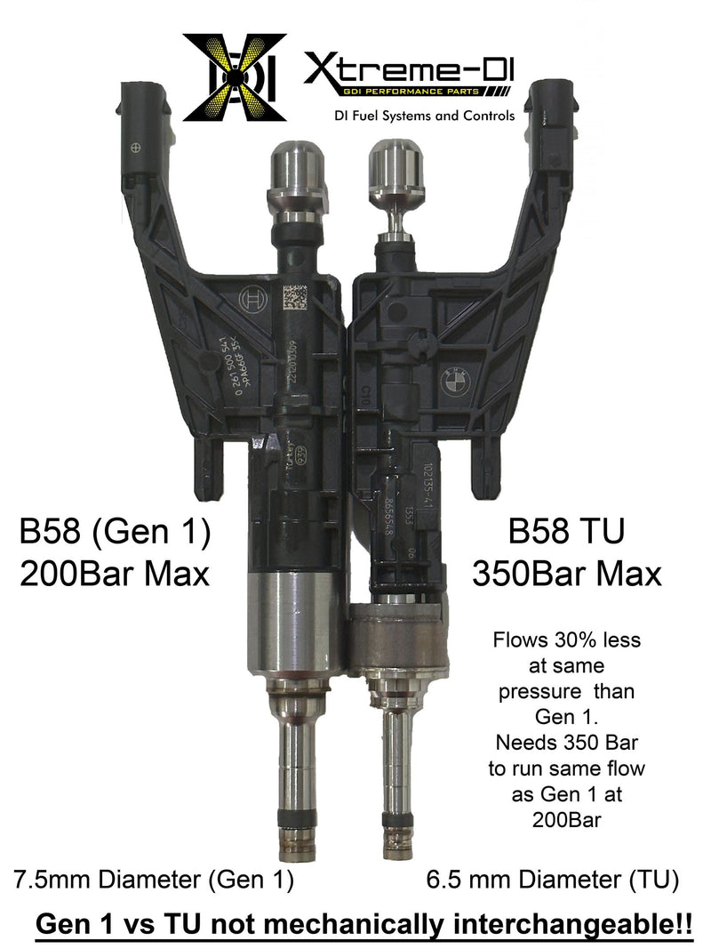 Xtreme DI Upgraded B58 +75% (1500cc) Injectors (B58 Gen 1)