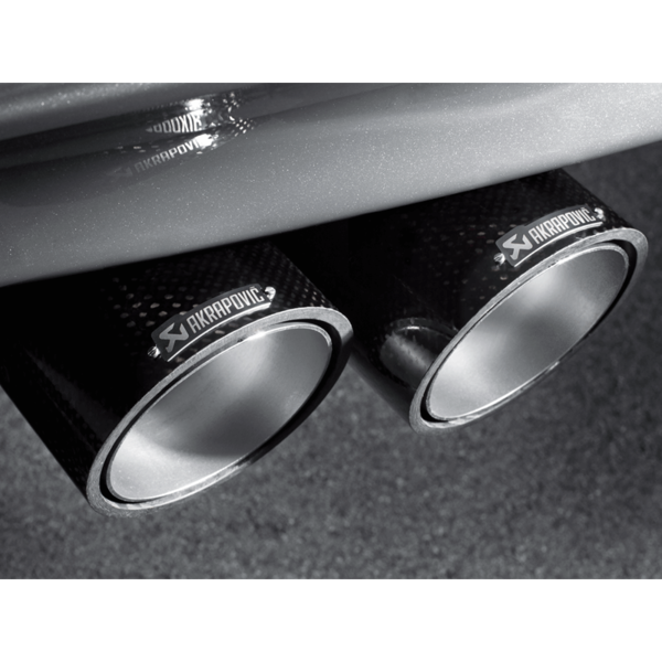 AKRAPOVIC SLIP-ON LINE (TITANIUM) FOR BMW 1M WITH CARBON TAILPIPES