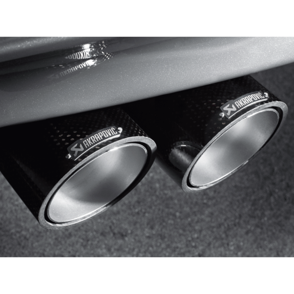 AKRAPOVIC EVOLUTION LINE (TITANIUM) FOR BMW 1M WITH CARBON TAILPIPES