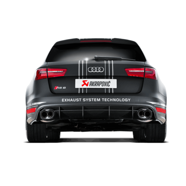 AKRAPOVIC EVOLUTION LINE (TITANIUM) FOR AUDI RS6 AVANT