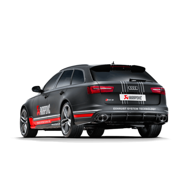 AKRAPOVIC EVOLUTION LINE (TITANIUM) FOR AUDI RS6 AVANT