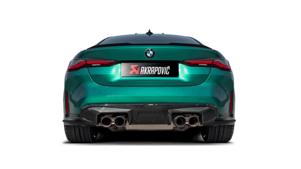 AKRAPOVIC BMW G80 M3 / G82 M4 SLIP-ON LINE EXHAUST WITH CARBON TAILPIPES