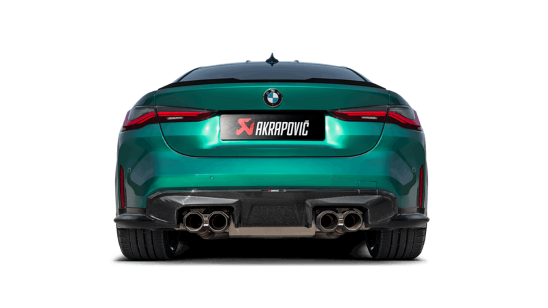 AKRAPOVIC BMW G80 M3 / G82 M4 SLIP-ON LINE EXHAUST WITH CARBON TAILPIPES