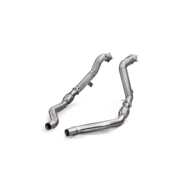 AKRAPOVIC DOWNPIPE/LINKPIPE SET FOR AUDI S6/S7/RS6/RS7 TO SUIT AUDI SPORT EXHAUST