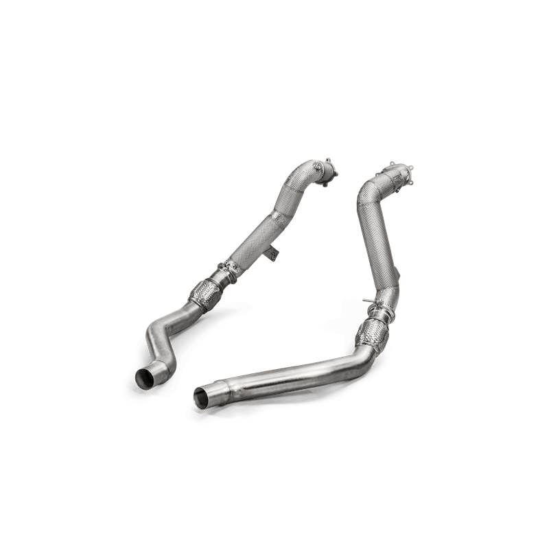 AKRAPOVIC DOWNPIPE/LINKPIPE SET FOR AUDI S6/S7/RS6/RS7 TO SUIT AUDI SPORT EXHAUST