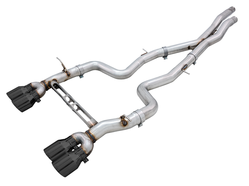 AWE TRACK EDITION CATBACK EXHAUST FOR BMW F8X M3/M4 - DIAMOND BLACK