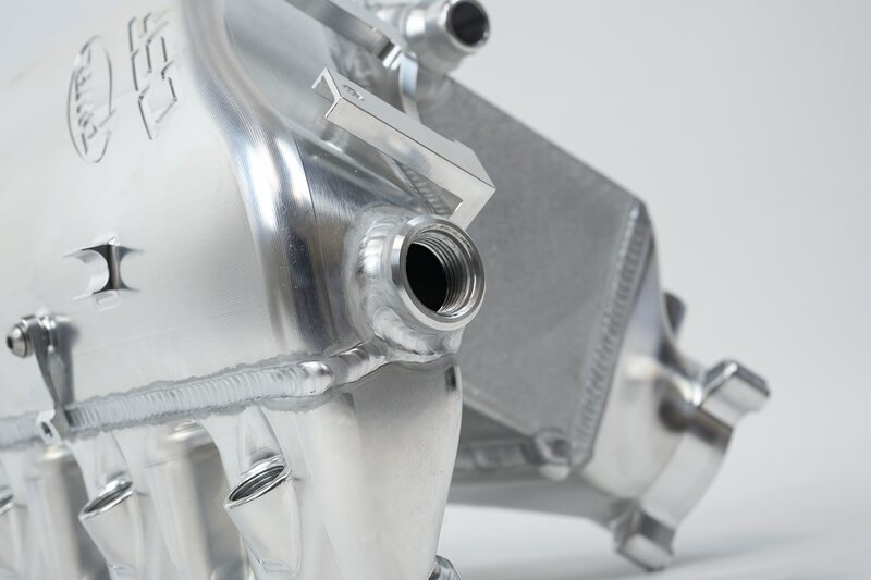 CSF BMW S58 “LEVEL-UP” CHARGE-AIR-COOLER MANIFOLD RAW BILLET ALUMINUM FINISH