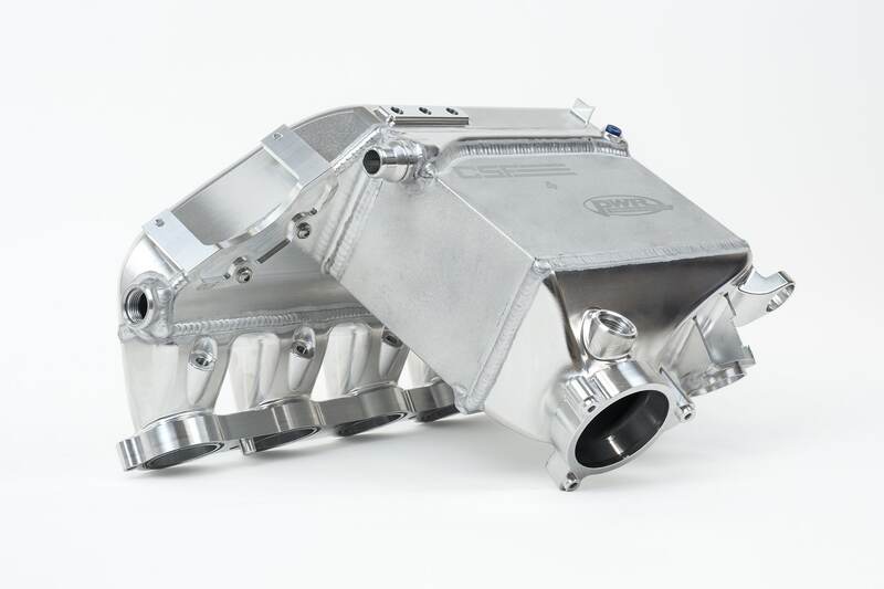 CSF BMW S58 “LEVEL-UP” CHARGE-AIR-COOLER MANIFOLD RAW BILLET ALUMINUM FINISH