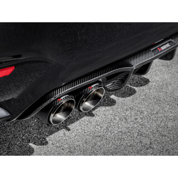 AKRAPOVIC REAR CARBON FIBRE DIFFUSER - GLOSS - BMW F8X M3 /M4