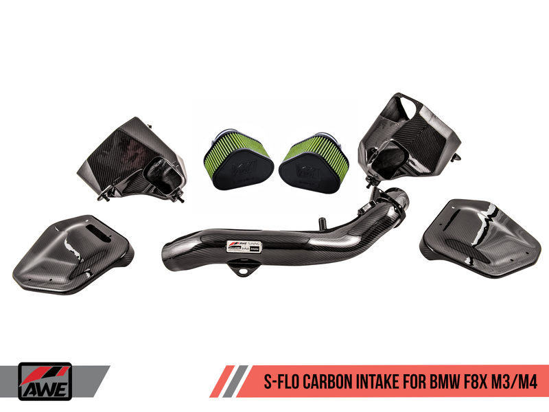 AWE S-FLO CARBON INTAKE FOR F8X M3/M4