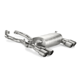 AKRAPOVIC TITANIUM EVOLUTION SYSTEM FOR M3 AND M4 (F80 AND F82) WITH TITANIUM TAIL PIPES