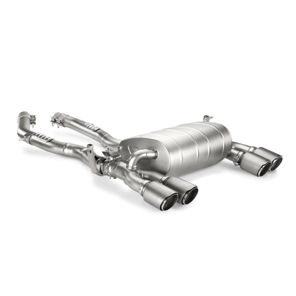 AKRAPOVIC TITANIUM EVOLUTION SYSTEM FOR M3 AND M4 (F80 AND F82) WITH TITANIUM TAIL PIPES